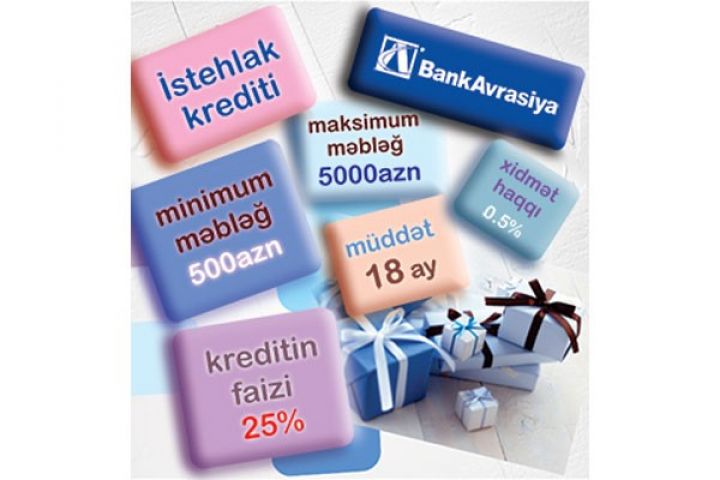 “Bank Avrasiya”dan yeni kredit kampaniyası!