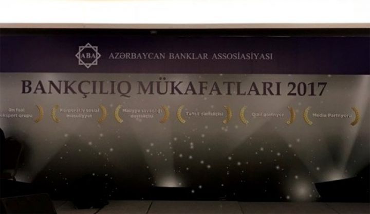 "Bankçılıq mükafatları 2017"nin qalibləri açıqlandı