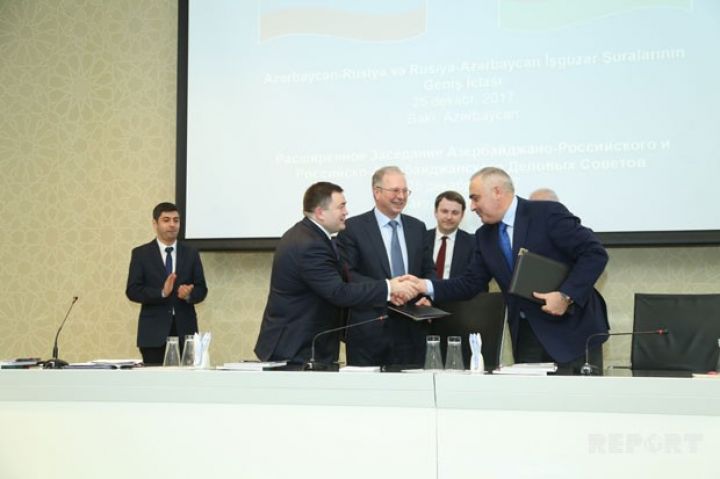 4 Azərbaycan şirkəti Rusiya şirkətləri ilə saziş imzaladı