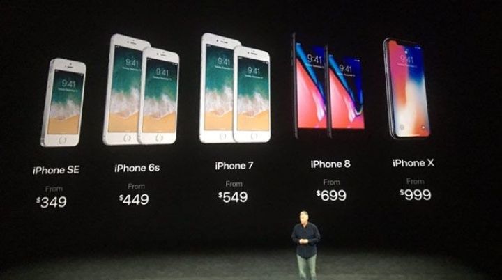 iPhone X-un qiyməti 5 ölkənin milli gəlirindən yüksəkdir