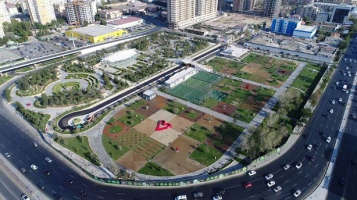 Prezidentin iştirakı ilə idman-əyləncə park kompleksi açıldı - YENİLƏNİB