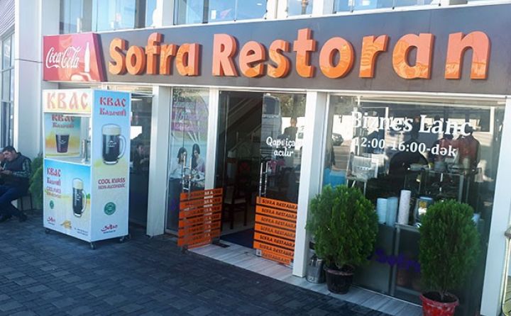 Agentlik “Sofra” restoranının fəaliyyətini məhdudlaşdırdı