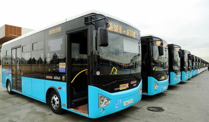 Sumqayıtda 200-dən çox yeni avtobus marşrut xətlərinə buraxılıb
