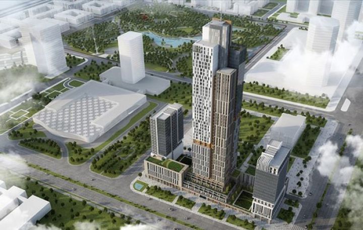 Türkiyə şirkəti Orta Asiyanın ən hündür binasını tikəcək