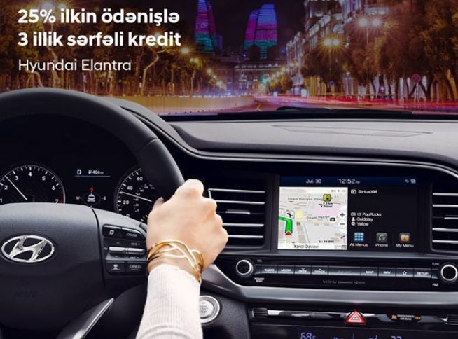 Hyundai avtomobillərinin kreditlə satışı başladı - ŞƏRTLƏR