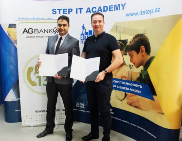 "AGBank" STEP IT Academy ilə əməkdaşlıq memorandumu imzalayıb 