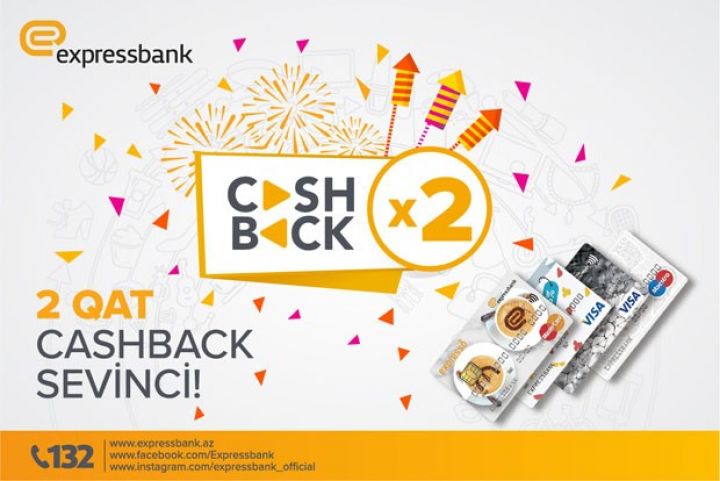 Ramazan bayramında Expressbank-dan ikiqat cashback sevinci!