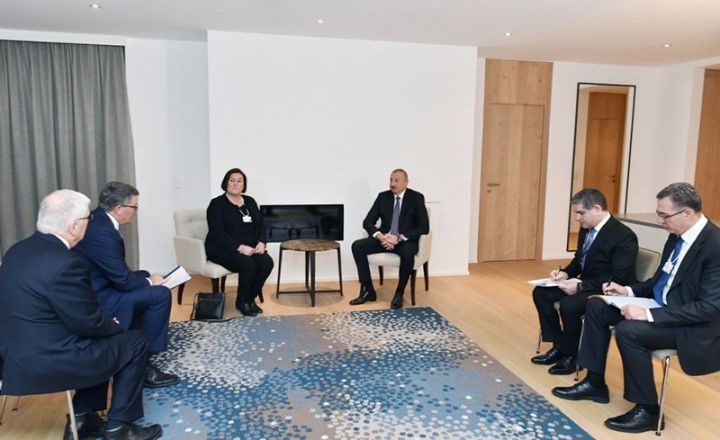 İlham Əliyev “CISCO” şirkətinin vitse-prezidenti ilə görüşdü