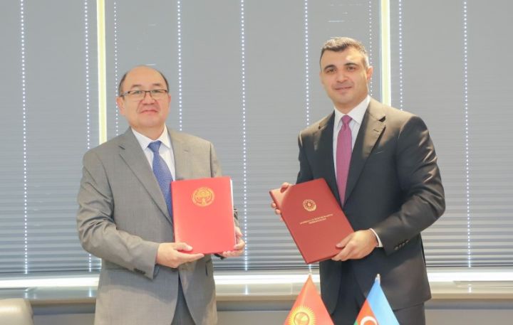 Azərbaycan və Qırğızıstan mərkəzi bankları arasında Anlaşma Memorandumu imzalanıb