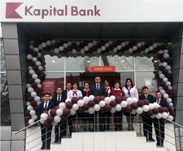 Kapital Bank-ın yenilənmiş Göyçay filialı istifadəyə verildi