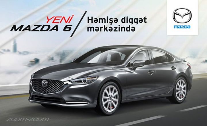 Yeni "Mazda 6" artıq satışda!  