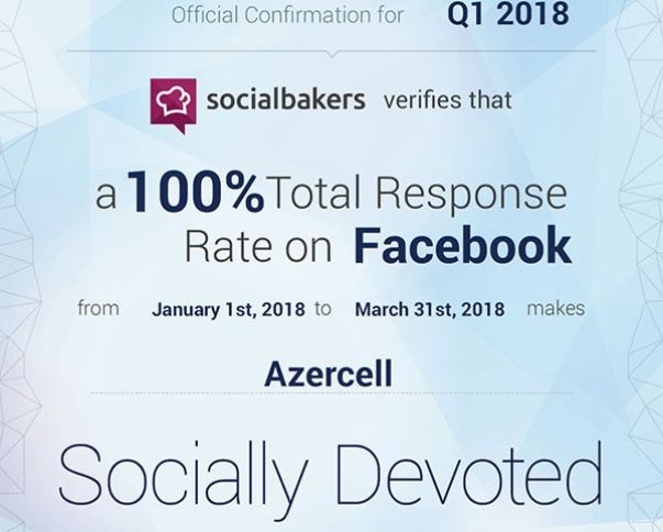 "Azercell" sosial mediada da liderdir!