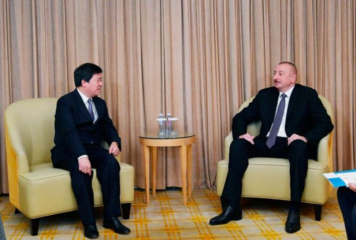 Azərbaycan Prezidenti “ZTE” Korporasiyasının sədri ilə görüşdü