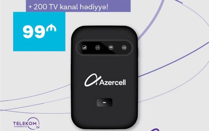 Azercell-dən yeni 4G MiFi kampaniyası 