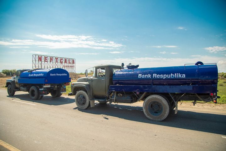 Bank Respublika Neftçala sakinlərinə içməli su təminatı ilə bağlı dəstək oldu