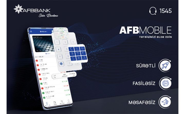 “AFB Bank” yeni mobil tətbiqini təqdim etdi