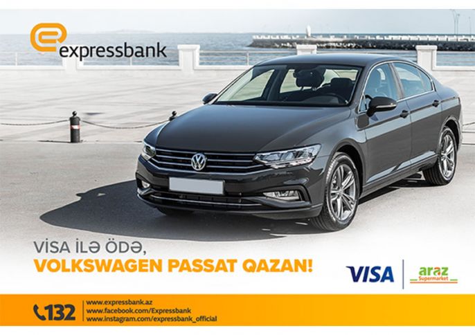 Expressbank-ın VISA kartları ilə qazanmaq zamanıdır!