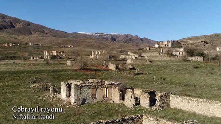 Niftalılar kəndindən görüntülər - VİDEO