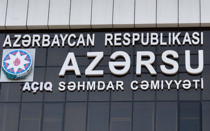 "Azərsu" MTK-lara müraciət edib