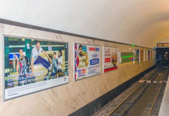 Bakı Metropoliteninin reklam yayımından gəlirləri azalıb