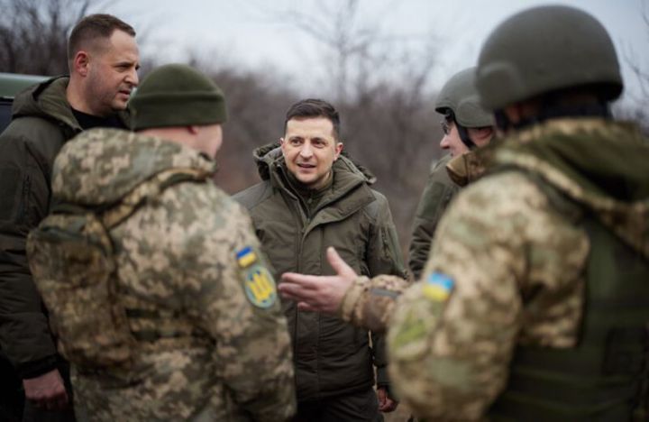 Ukrayna Prezidenti Donbassa gedib