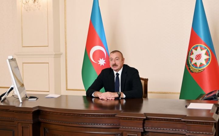 Azərbaycan Prezidenti Dünya İqtisadi Forumunun prezidenti ilə  görüşdü