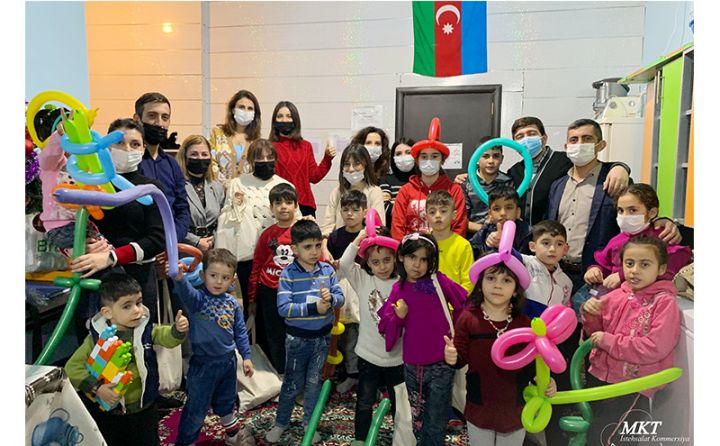 “MKT İstehsalat Kommersiya” şirkəti kimsəsiz uşaqları ziyarət edib