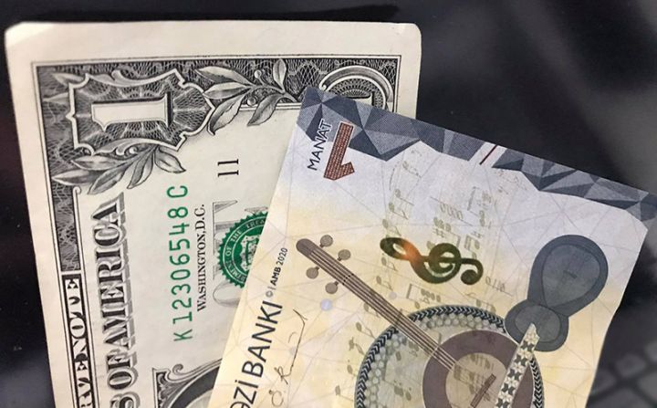 Manatın ABŞ dollarına qarşı rəsmi məzənnəsi