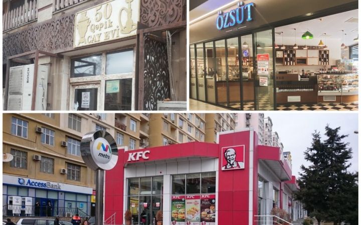 "Özsüt", "KFC" restoranı və "50 qəpik" çay evində nöqsanlar aşkarlandı - SİYAHI
