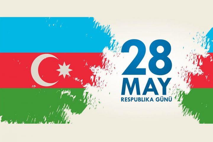 28 May Respublika Günü münasibətilə təbrik edirik!