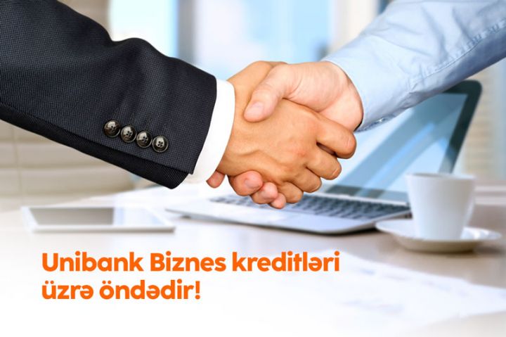 Unibank ən çox güzəştli biznes krediti verən 2-ci bankdır