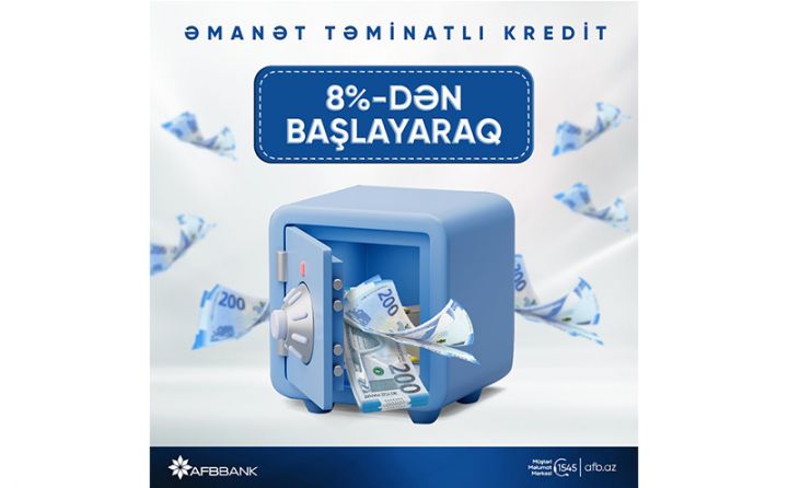 AFB Bank “Əmanət girovu ilə  kredit”in şərtlərində dəyişiklik etdi!