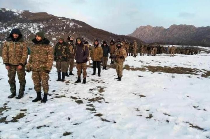 62 nəfər erməni terrorçu-diversant qrupu saxlanılıb