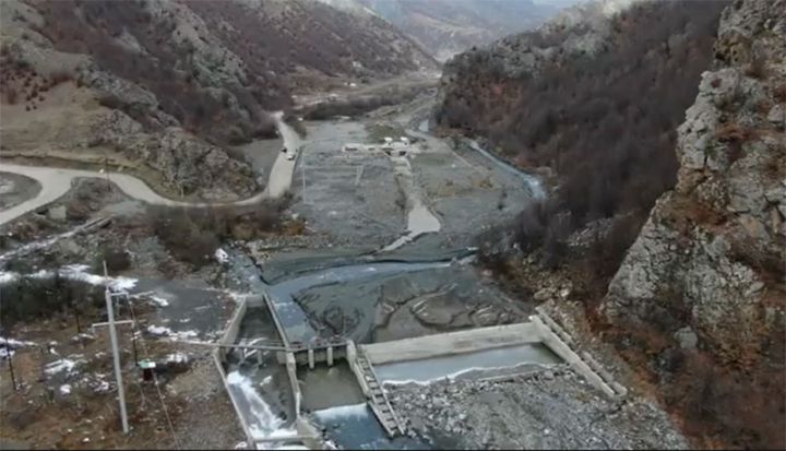 Laçındakı Su Elektrik Stansiyası yenidən qurulur - VİDEO