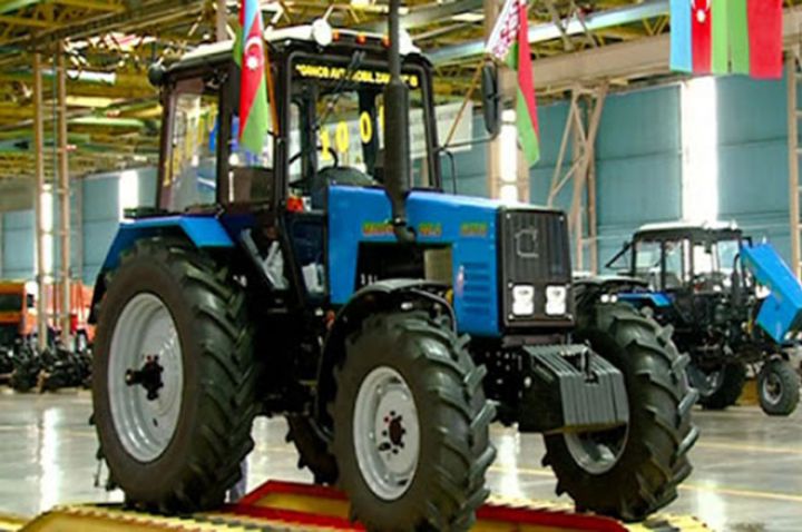 Azərbaycanda traktor istehsalı dayanıb, avtomobil istehsalı azalıb