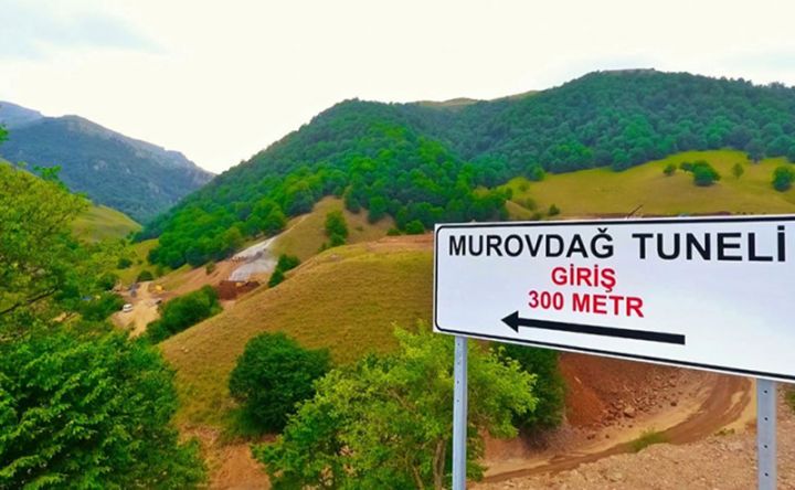 Azərbaycanda dağın altından 12 kilometrlik tunel çəkilir