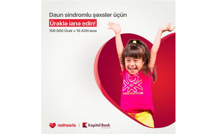Kapital Bank və “Qırmızı Ürəklər” uşaqlar üçün sosial aksiya həyata keçirib