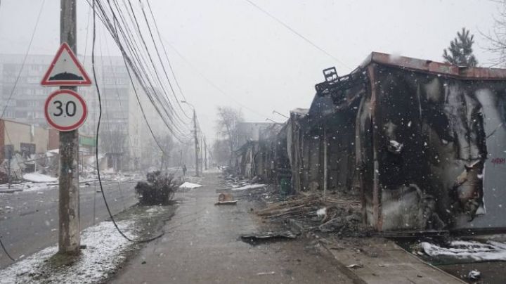 "Mariupolun 80-90%-i bombalanıb, heç bir bina zədəsiz deyil"