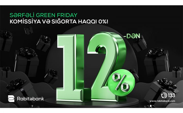 Rabitəbank “Green Friday” kampaniyasına start verir!