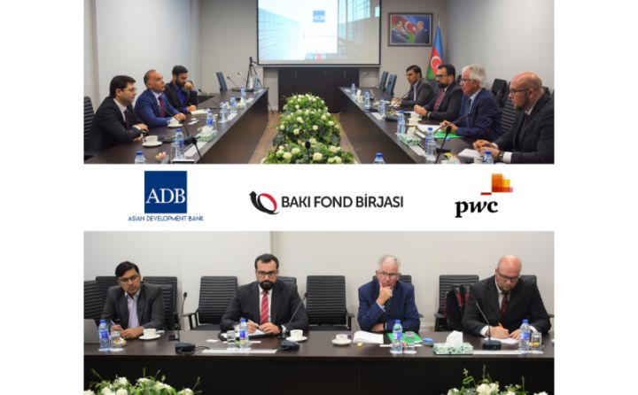 Bakı Fond Birjası, Asiya İnkişaf Bankı və PwC Azərbaycan arasında görüş keçirilib