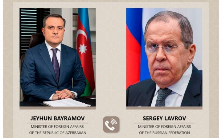 Bayramov Çavuşoğlu və Lavrov  ilə telefonla danışıb