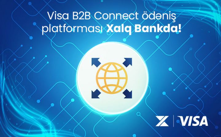 Xalq Bank “Visa B2B Connect” ödəniş platformasına qoşuldu