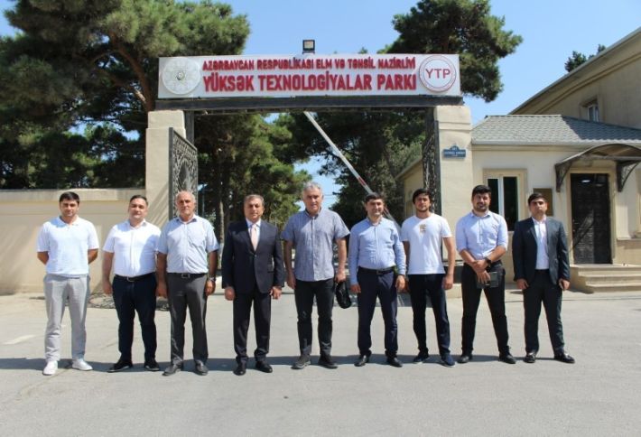 İstanbul Aydın Universitetinin professoru Yüksək Texnologiyalar Parkının qonağı olub