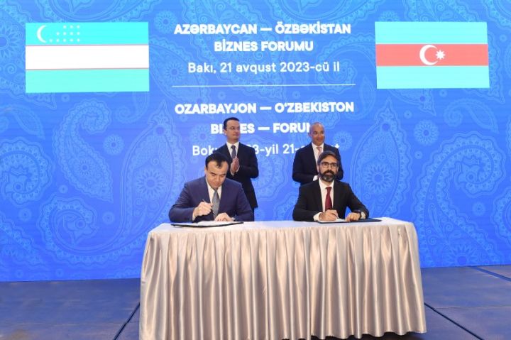 “Uzbekneftegaz”ın Azərbaycanda neft-qaz layihələrində iştirakına dair müqavilə imzalandı