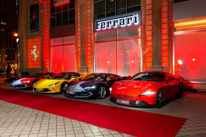 "Ferrari Bakı" yenilənmiş satış və servis mərkəzini təqdim etdi