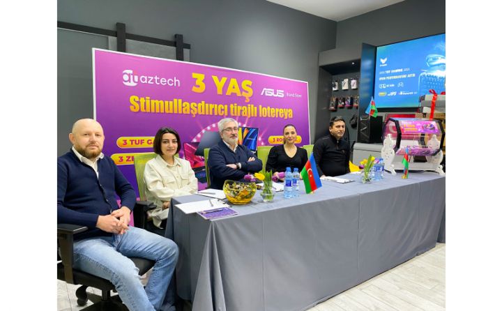 "ASUS BRAND STORE 3 YAŞ" lotereyasının qalibləri bəlli oldu!
