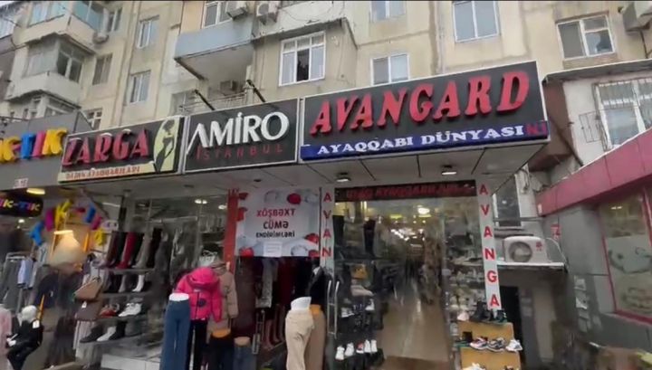 Dövlət Xidməti “Avangard” ayaqqabı mağazasının fəaliyyətini dayandırdı