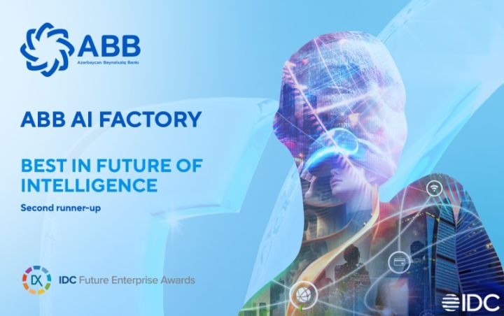 "ABB AI Factory” platforması “IDC Future Enterprise EMEA” mükafatının qalibləri sırasında