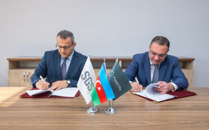 “Food City Aqrokompleks” ilə “SGS Azerbaijan” arasında memorandum imzalandı