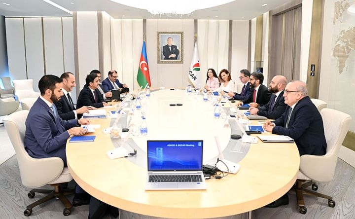 SOCAR-ın prezidenti ADNOC şirkətinin icraçı direktoru ilə görüşüb